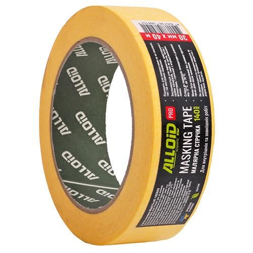 Лента малярная Alloid Pro 30 мм х 40 м 140 мкм