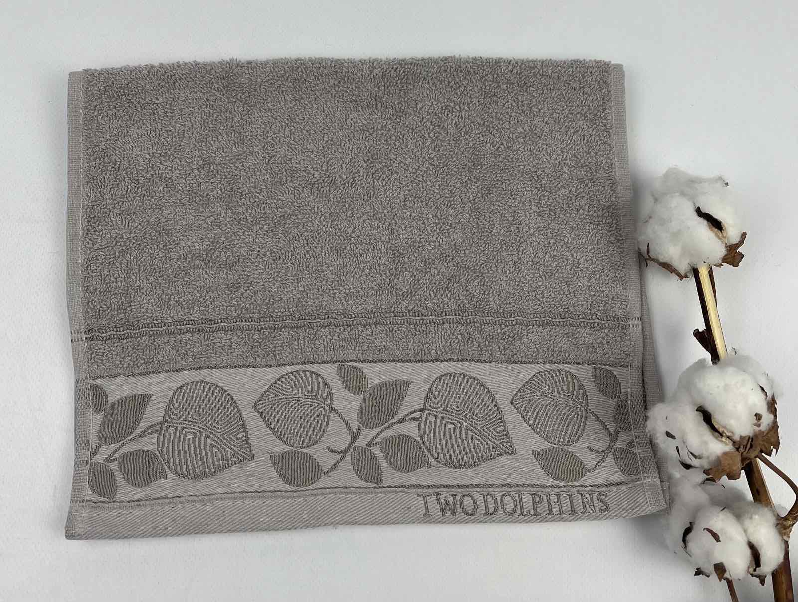 Полотенце Two Dolphins Vip Cotton Penza A150 30х50 см Серый (CN31029)