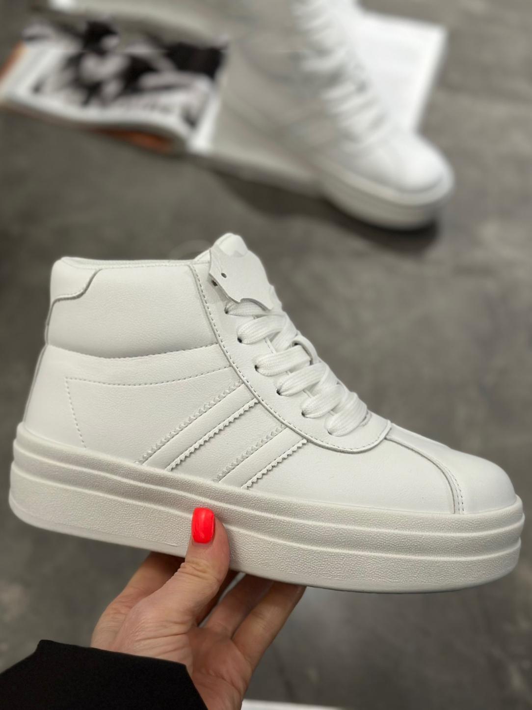 Кроссовки кожаные Stilli WAWN160-2 р. 38 Белый - фото 2 Кроссовки кожаные Stilli WAWN160-2 р. 38 Белый - фото 2