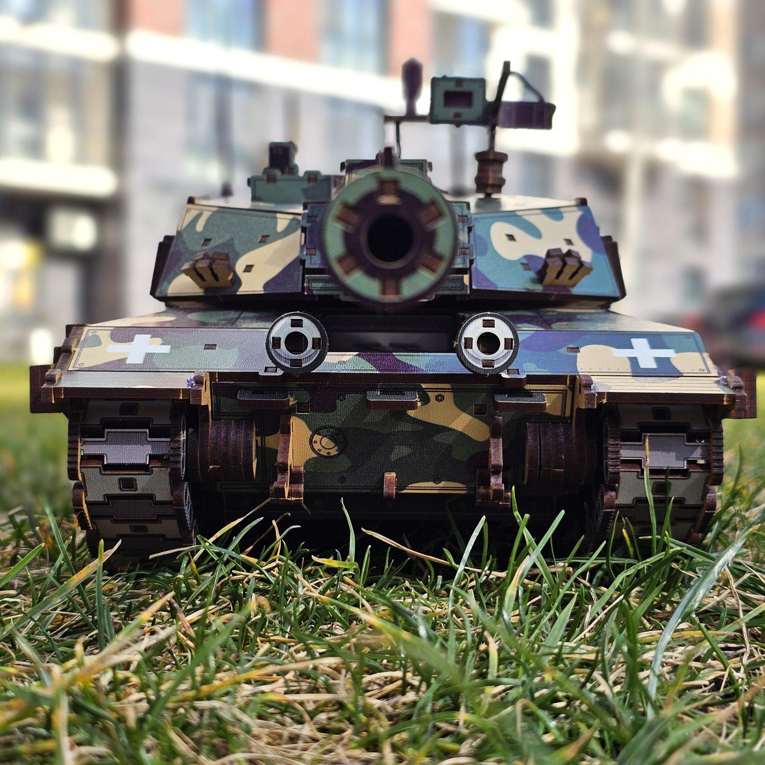 Конструктор дерев'яний THEGRAVIX Танк CHALLENGER 2 (28150833) - фото 5 Конструктор дерев'яний THEGRAVIX Танк CHALLENGER 2 (28150833) - фото 5