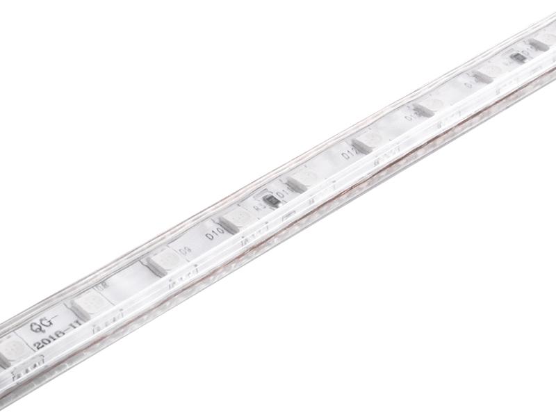 Светодиодная лента 1 м SMD5050 60 LED 220В 14.4Вт/м IP68 красный (1017) - фото 2