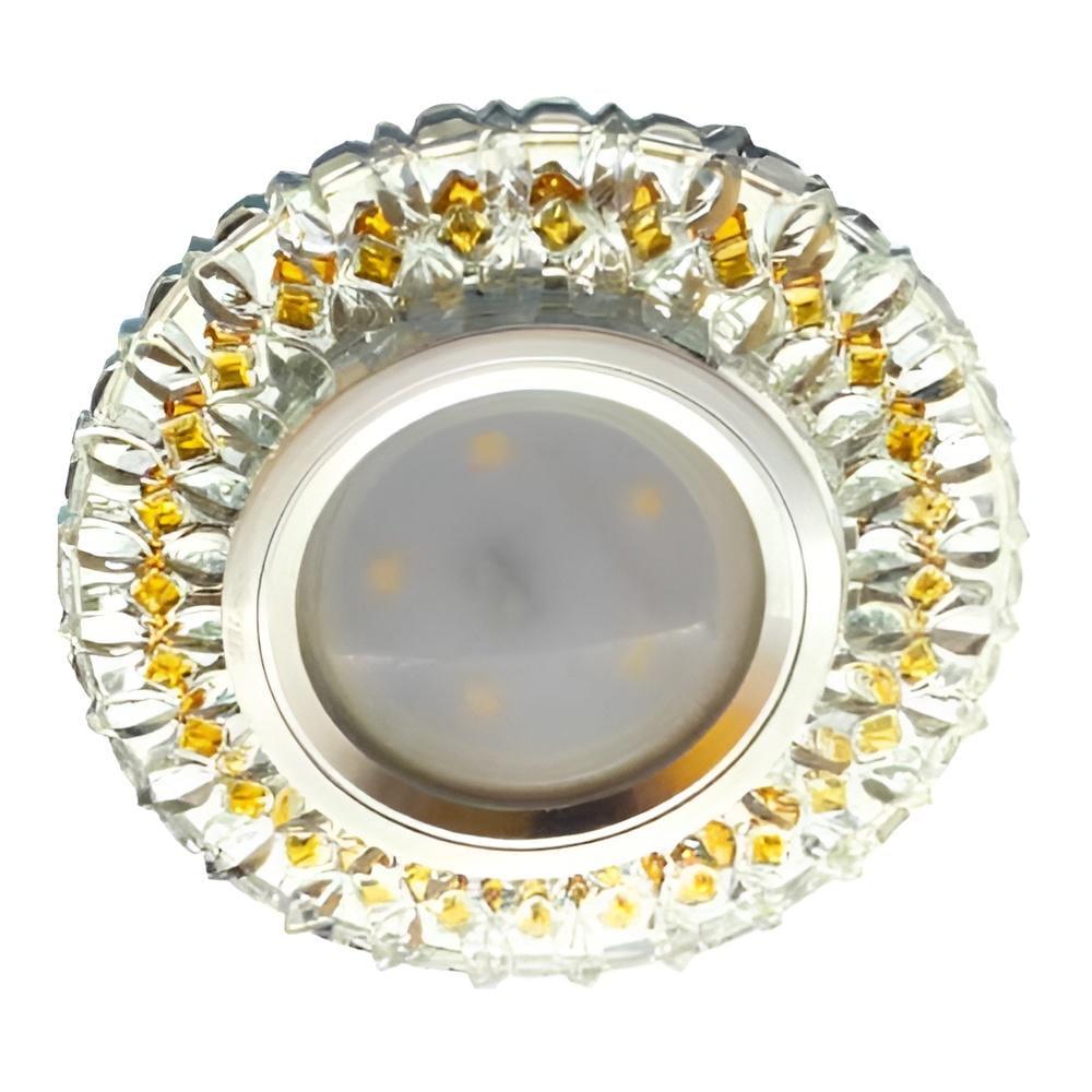 Светильник точечный Lemanso ST6310 MR16 с подсветкой 3W RGB Прозрачный (12395)