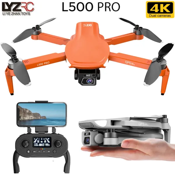 Квадрокоптер LYZRC L500 PRO MINI Drone с широкоугольной камерой Оранжевый (99-97-8696) - фото 3