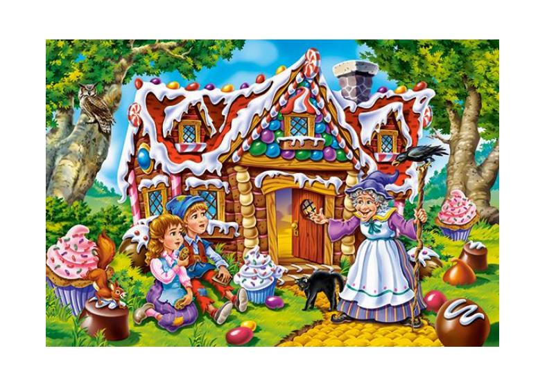 Пазли Кастор Пряничний будиночок 59х40 см 40maxi (b-040285)