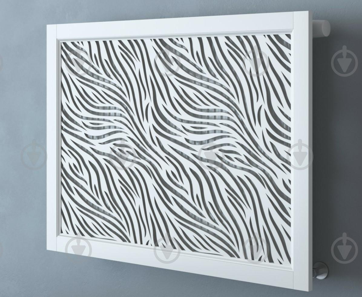 Экран-решетка декоративная на батарею отопления R50-F110 Белый (25626813)