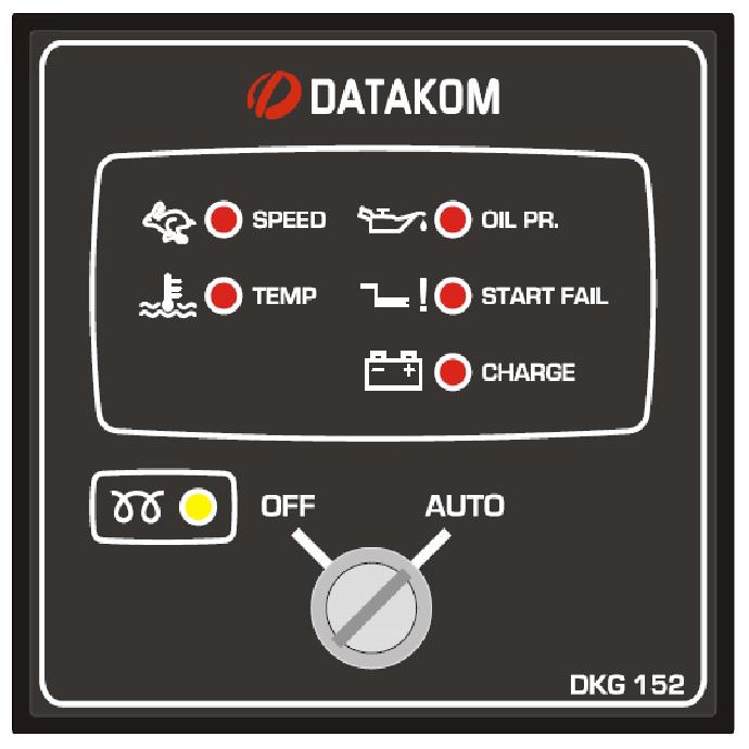 Контролер дистанційного керування генератором DATAKOM DKG-152 - фото 1