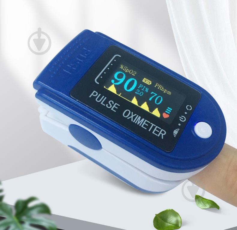 Пульсоксиметр на палець Pulse Oximeter LK-88 Оксиметр електронний