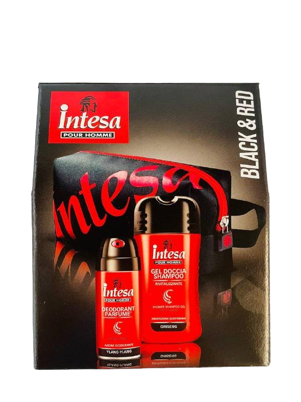 Подарунковий набір Intesa Pour Homme Black Red (12392)