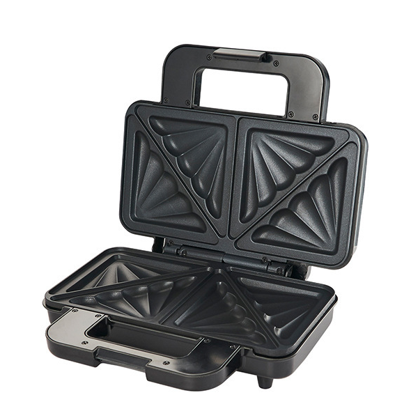 Сэндвичница-бутербродница электрическая Sokany SK-08001 прижимная с антипригарным покрытием 1000 Вт (500404)