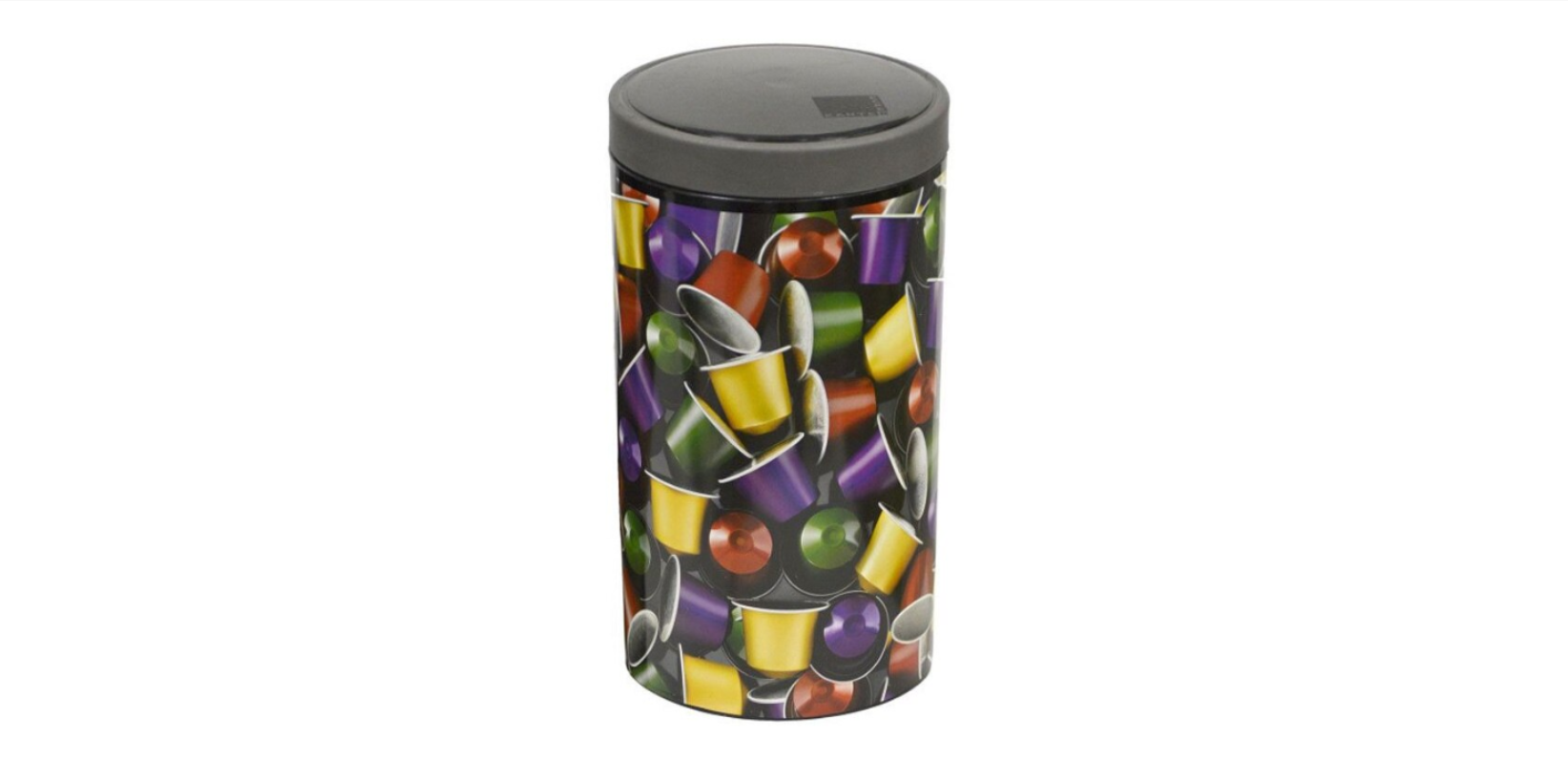 Банка для продуктів Jelena Plast Vorratsdose hermetisch з декором Ø11x20 см