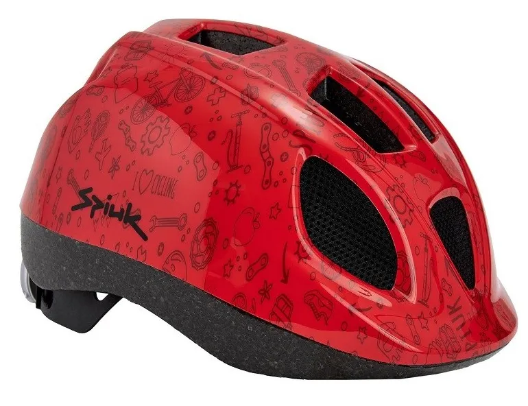 Шолом дитячий Spiuk Kid 46-53 см Червоний