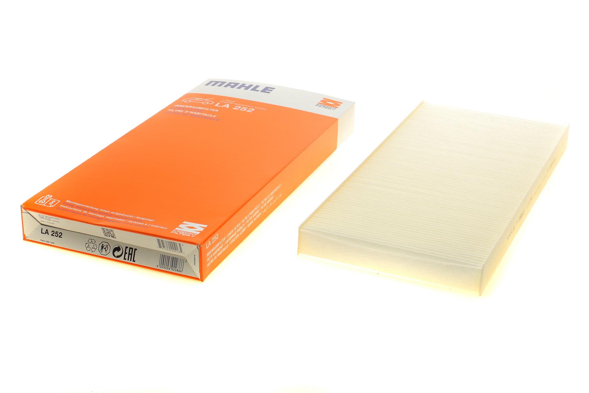 Фильтр салона KNECHT для MB A-class W169/B-class W245 угольный (LA 252)