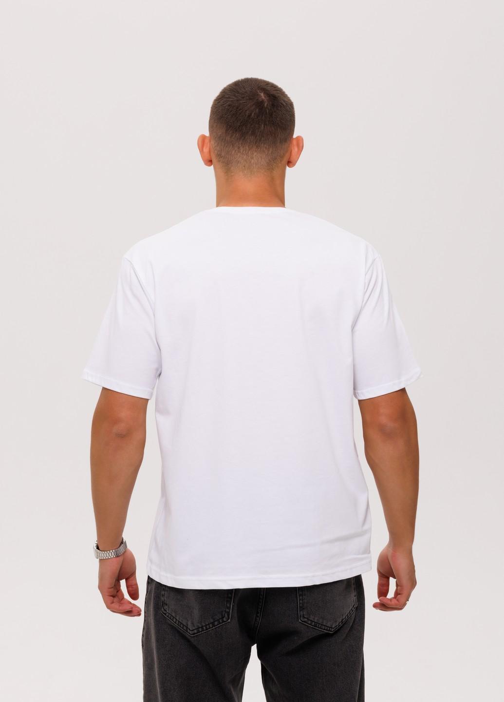 Мужская футболка Hello sunset Наталюкс 2XL Белый (1218023200051) - фото 5