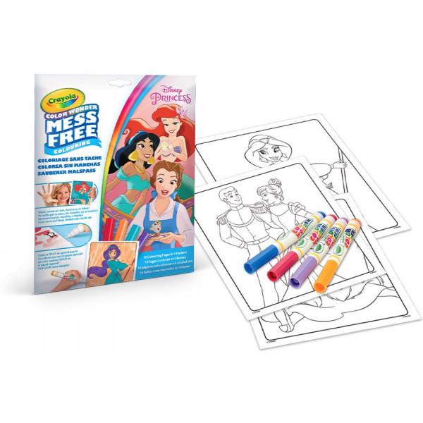 Розмальовка Crayola Color Wonder Disney Princess 18 стор. (75-2813) - фото 2