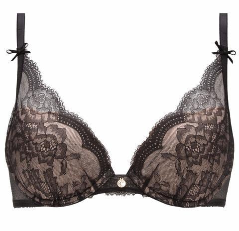 Бюстгальтер с пуш-апом Chantelle 75D Черный (2762)