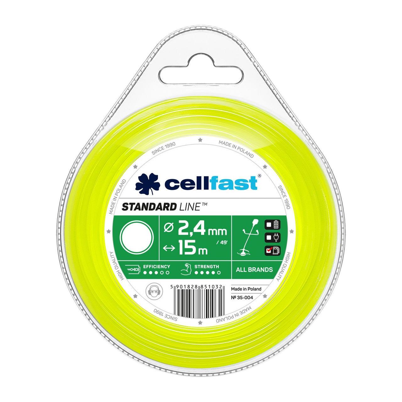 Лезо для тріммера Cellfast 2,4 мм 15 м (35-004)