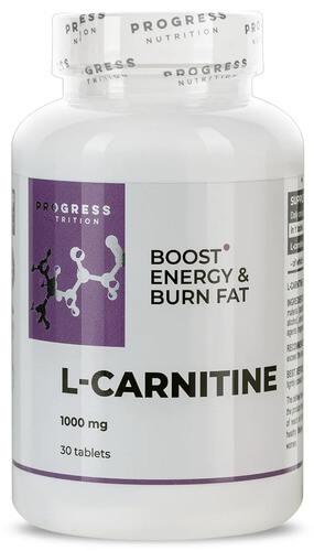 Добавка L-Карнитин Progress L-Carnitine 1000 мг 30 tab (PN-330) Добавка L-Карнитин Progress L-Carnitine 1000 мг 30 tab (PN-330)