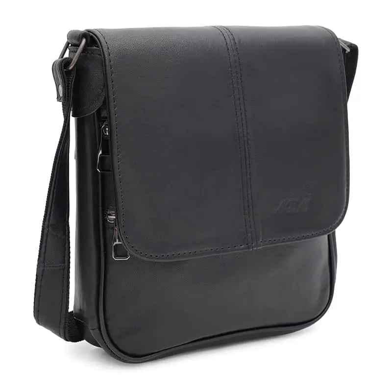 Сумка кожаная Ricco Grande T1t0033bl Black
