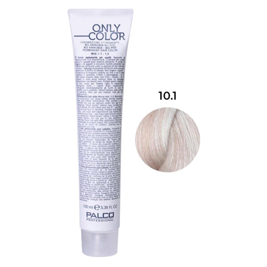 Крем-краска для волос безаммиачная PALCO Only Color  100 мл 10.1 экстра блонд платиновый пепельный (2522755778)