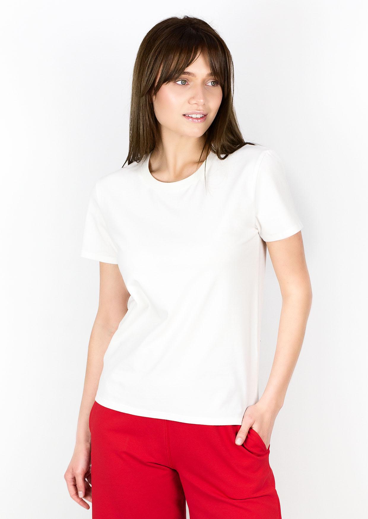 Футболка женская Roksana 16452 №1359 S Белый (4821359164522)