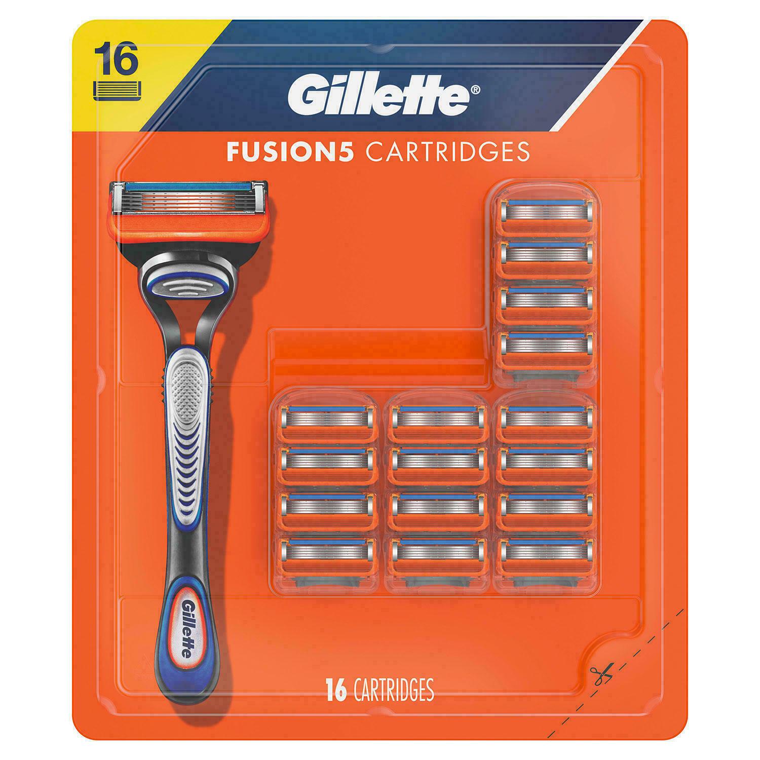 Картриджі змінні для гоління Fusion 5 чоловічі Gillette Fusion5 16 шт. (8234987)