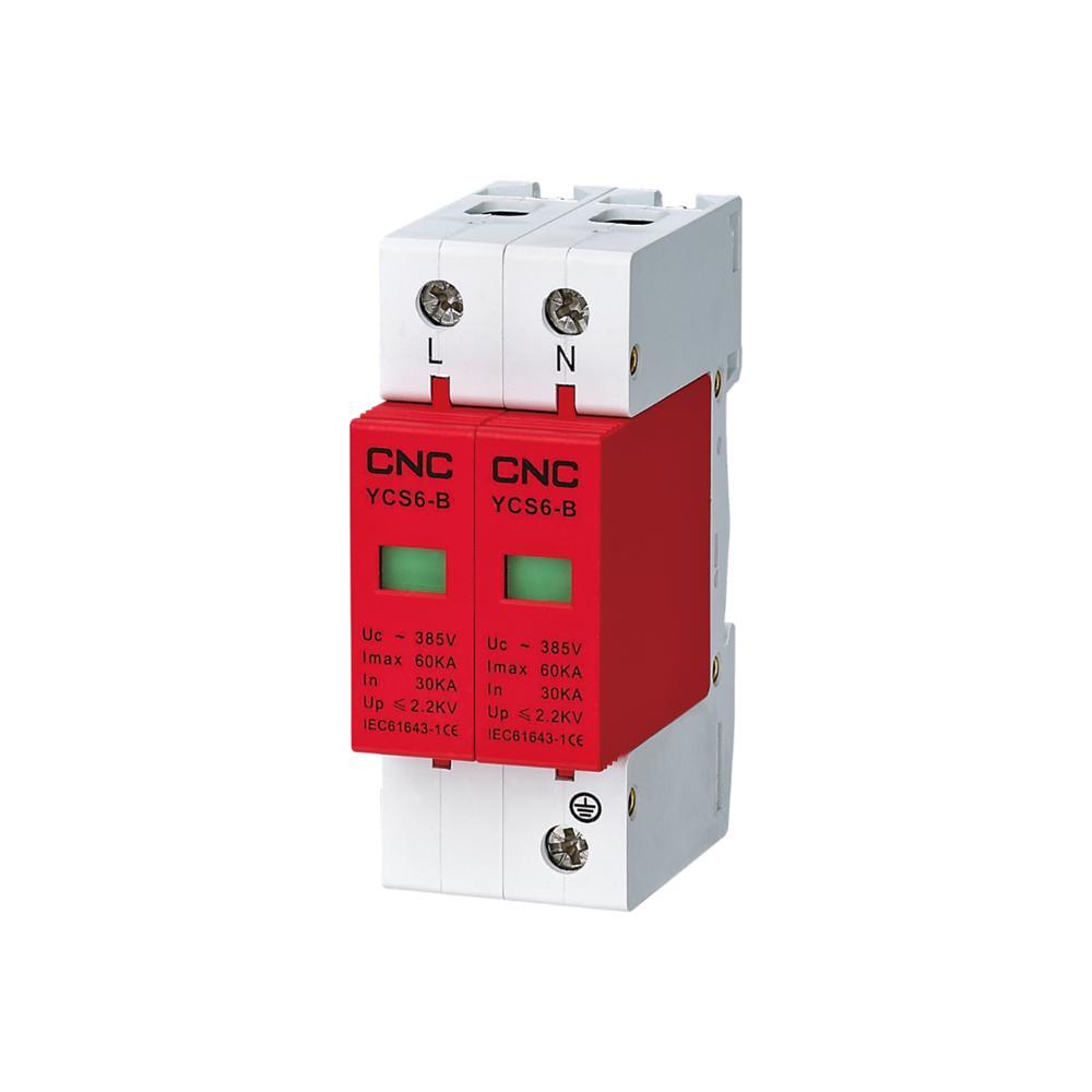 Ограничитель перенапряжения CNC YCS6-B 1P+N 60кА 385В (Б00031779)