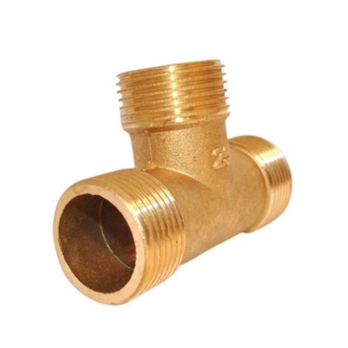 Трійник прохідний Lexline К.0217-1" ННН посилений латунь - фото 1 Трійник прохідний Lexline К.0217-1" ННН посилений латунь - фото 1