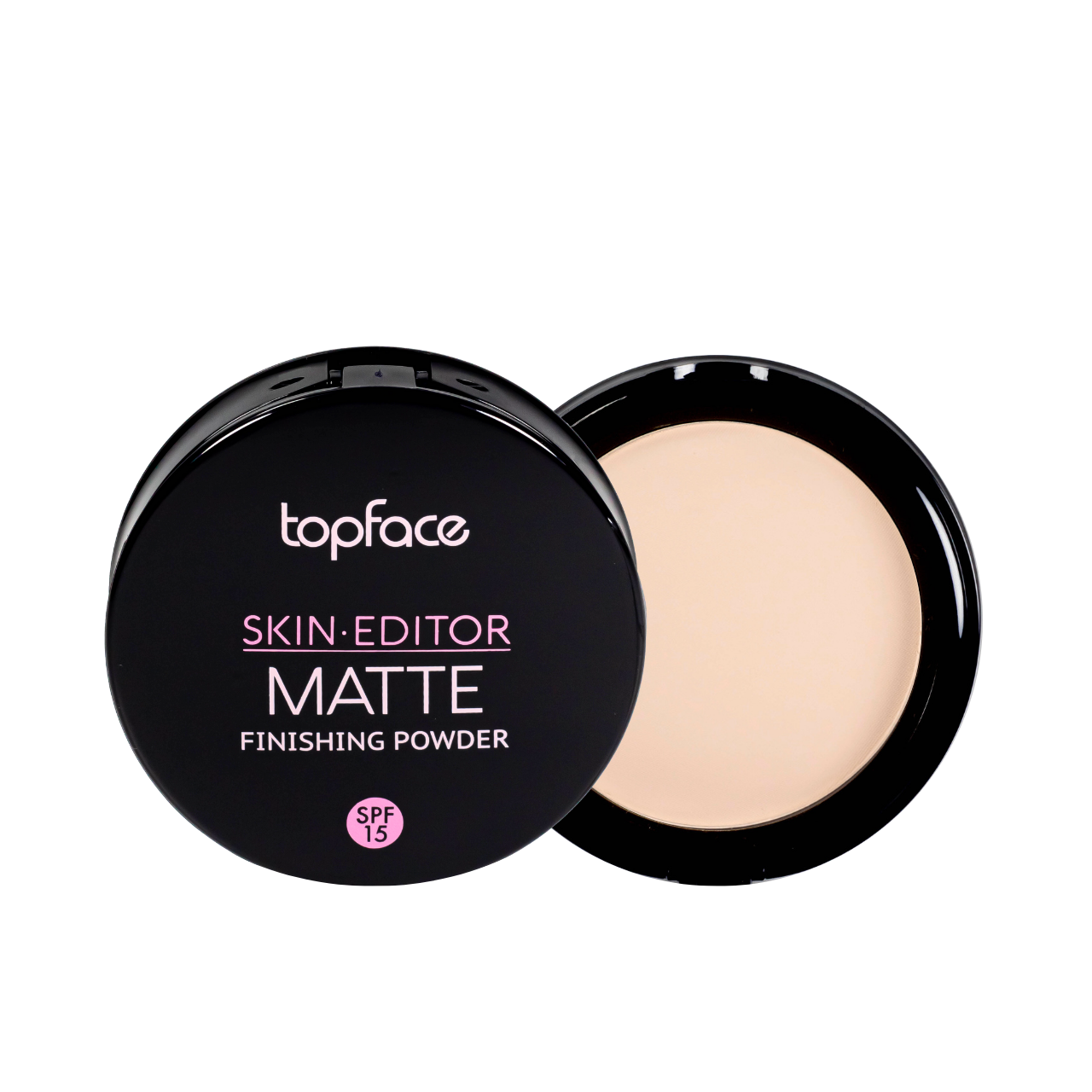 Пудра для обличчя матуюча TopFace Skin Editor Matte Finish PT263 №02 Рожево-Бежевий (1116314953) - фото 1 Пудра для обличчя матуюча TopFace Skin Editor Matte Finish PT263 №02 Рожево-Бежевий (1116314953) - фото 1
