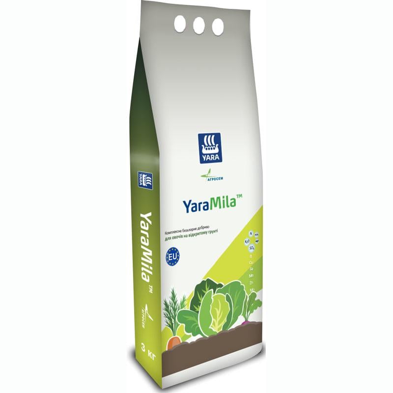 Удобрение YaraMila для овощей на открытом гунти 3 кг (00043)
