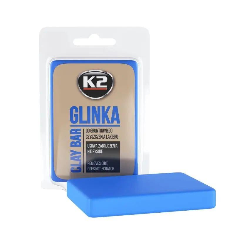 Глина для очищення кузова K2 Clay Bar Glinka видалення бітуму смоли нальоту 60 г