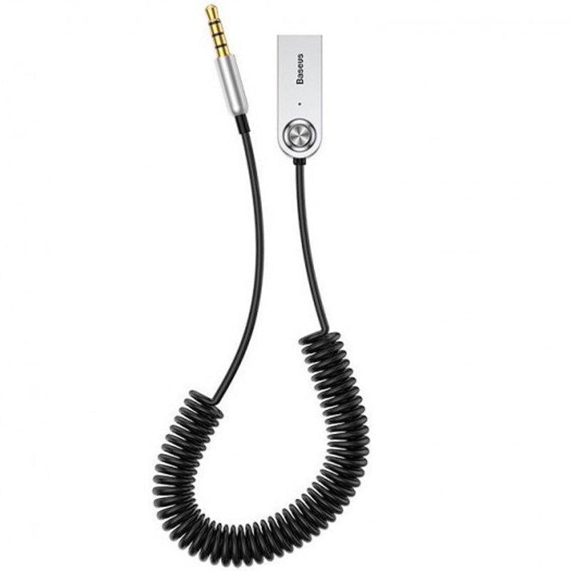 Перехідник адаптер Baseus CAB01-01 Bluetooth Audio AUX/USB mic Silver