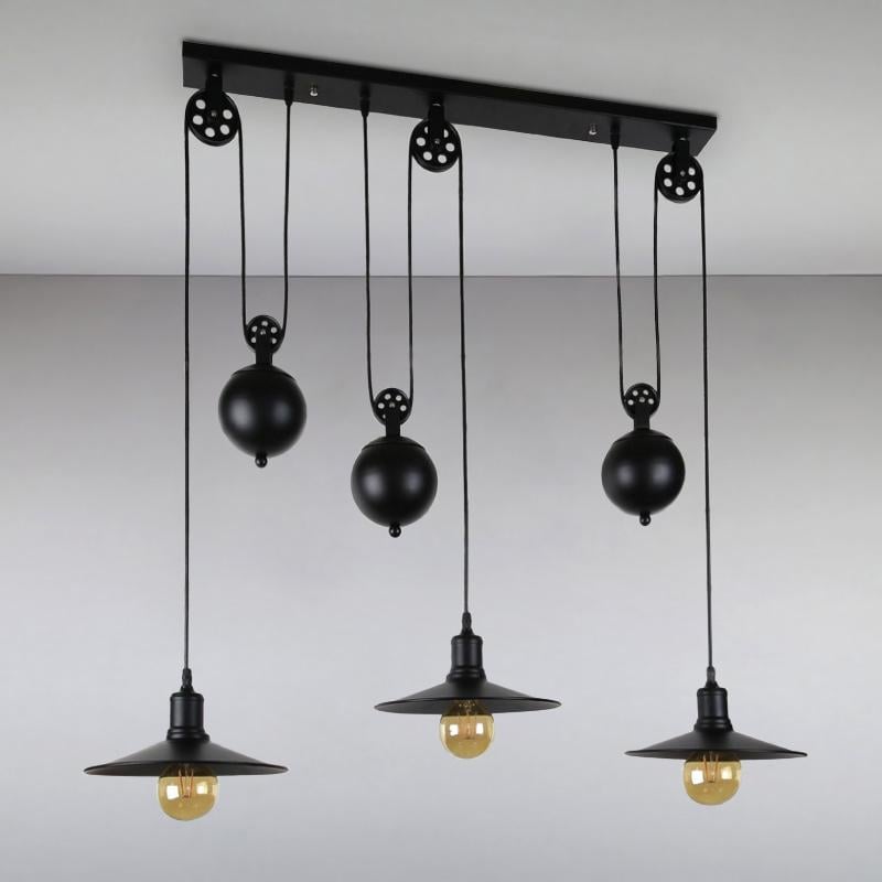 Люстра подвесная Light House LS-15135-3 BK Черный