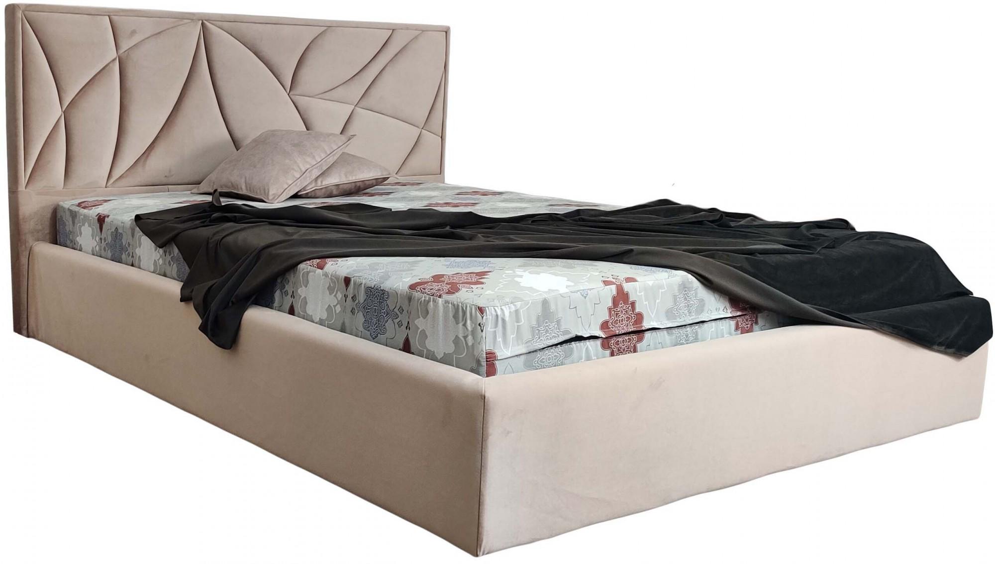 Кровать двуспальная BNB Aurora Premium Simple с дополнительной цельносварной рамой 180х190 см Мокко (bnb_190_0290)