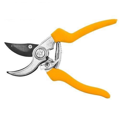 Секатор с наковаленкой Gruntek Gerfalke 210 мм Желтый