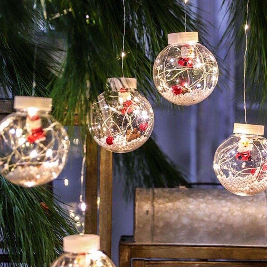Гирлянда Санта-Клаус Xmas WW-1 Copper Curtain Ball Lamp (iz13400)