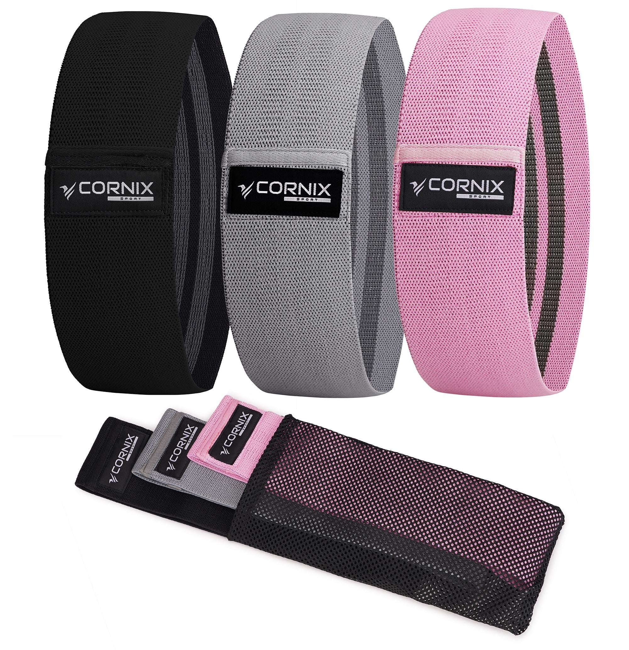 Резинки для фитнеса и спорта из ткани Cornix Hip Band 3 шт. (XR-0050)