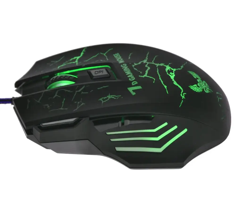 Мышь игровая USB проводная RGB-подсветка Gaming mouse X7 (24345725) - фото 6