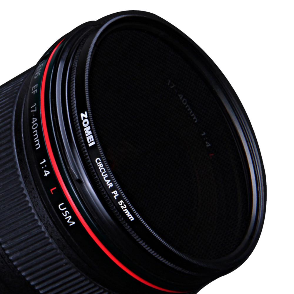 Светофильтр поляризационный Zomei CPL 52 мм - фото 4 Светофильтр поляризационный Zomei CPL 52 мм - фото 4