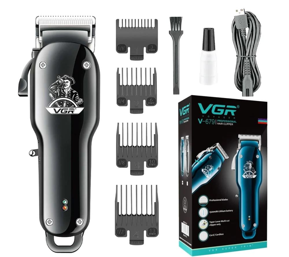 Машинка для стрижки волос VGR V-679 Black (36276281) Машинка для стрижки волос VGR V-679 Black (36276281)