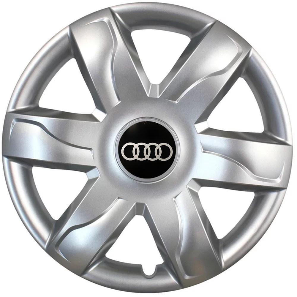 Колпаки модельные R15 Audi 318 4 шт. SJS Серебряный (2654558186)
