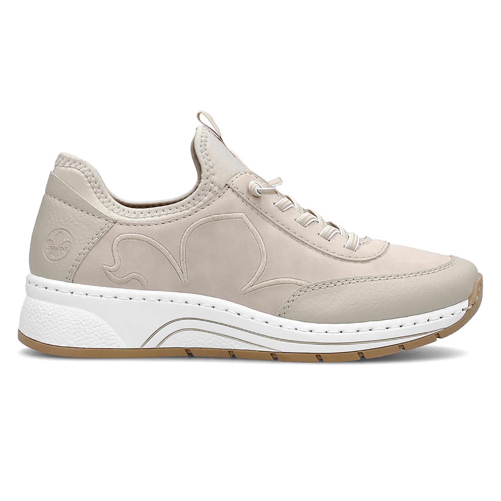 Кроссовки осенние женские RIEKER р. 37 Бежевый (035539-37) - фото 11