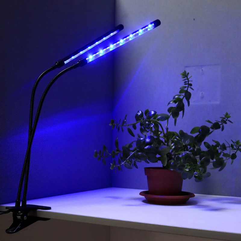 Фитолампа светодиодная с прищепкой полного спектра 25 Вт (2499968294) - фото 10 Фитолампа светодиодная с прищепкой полного спектра 25 Вт (2499968294) - фото 10