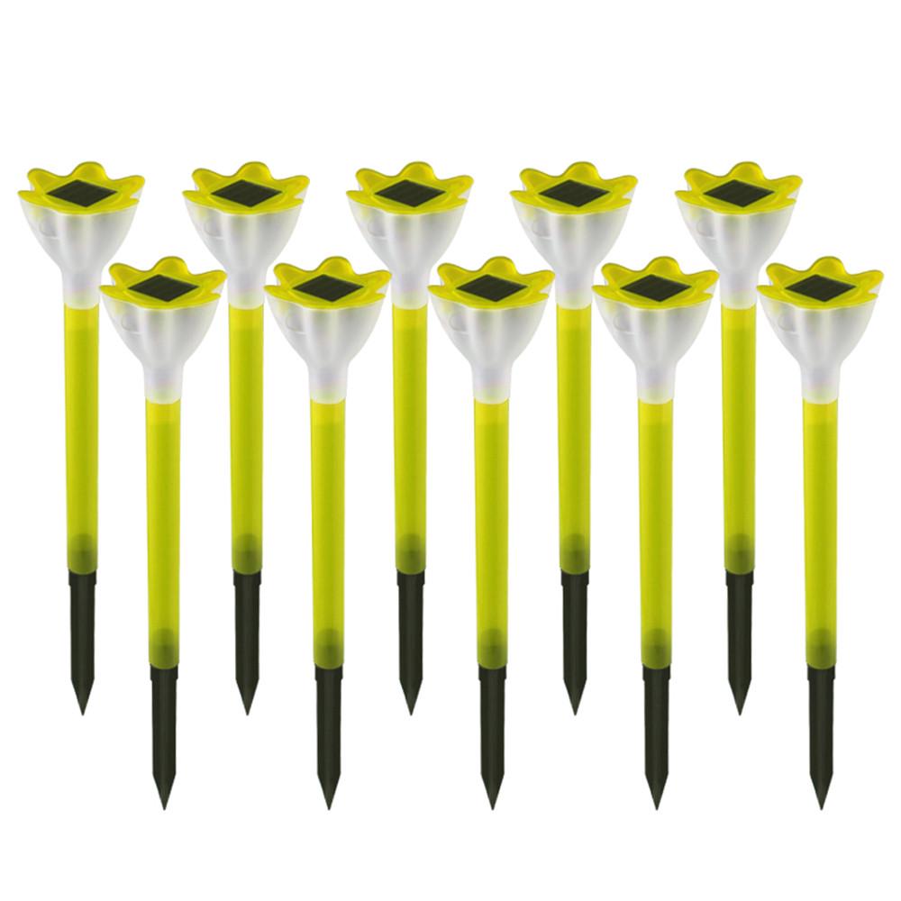 Садовый светильник Lemanso грунтовый на солнечной батарее с выключателем Желтый (CAB116) - фото 2 Садовый светильник Lemanso грунтовый на солнечной батарее с выключателем Желтый (CAB116) - фото 2