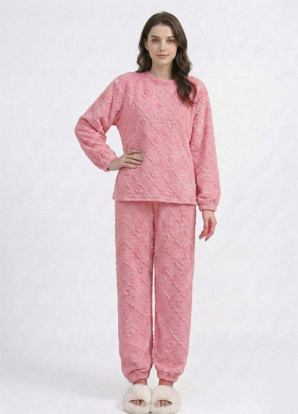 Пижама женская теплая K001-1