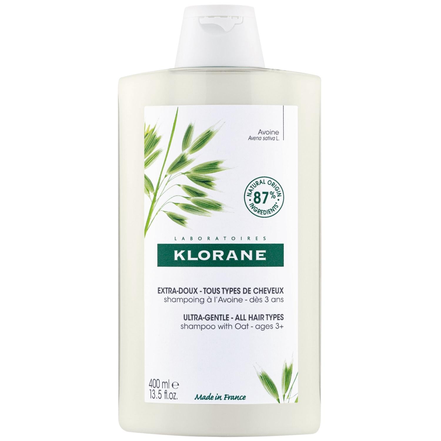 Шампунь с рождения Klorane Gentle Shampoo With Oat Milk с молочком овса для частого применения 400 мл (28455219)