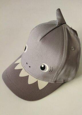 Кепка для хлопчика акула H&M 74-80 см