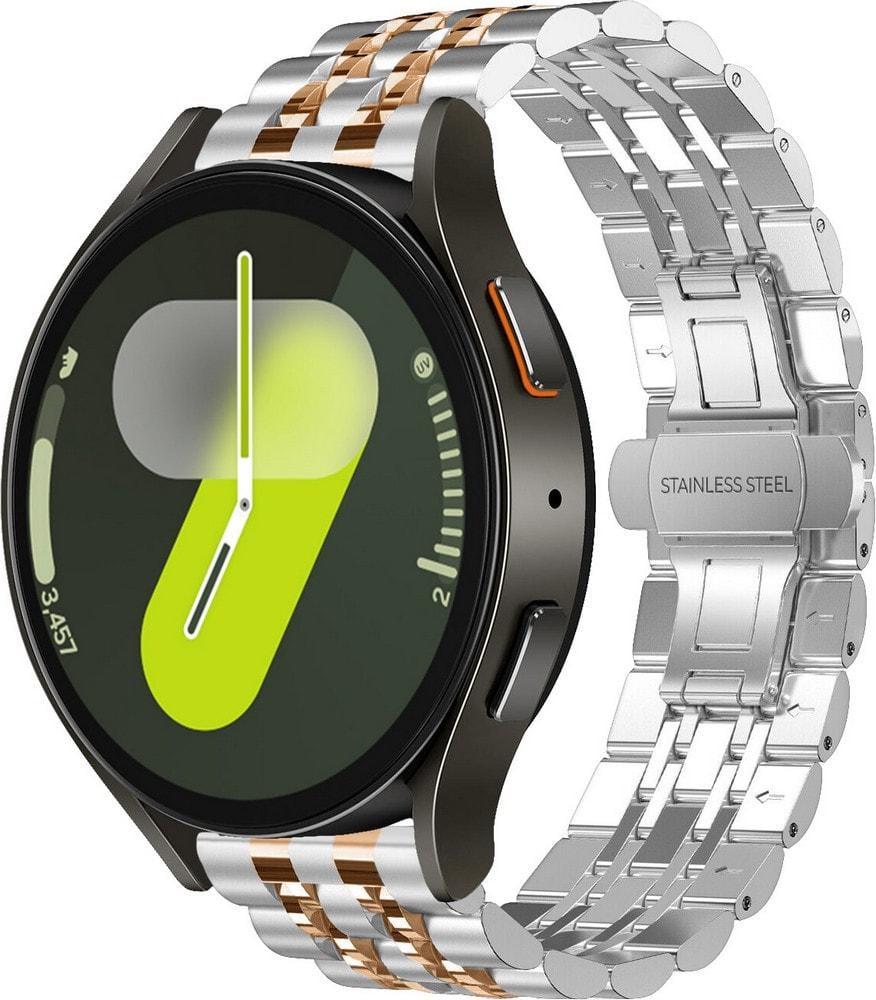 Браслет металлический Spinye Line для Galaxy Watch 7 Silver Rose (37471-68) Браслет металлический Spinye Line для Galaxy Watch 7 Silver Rose (37471-68)