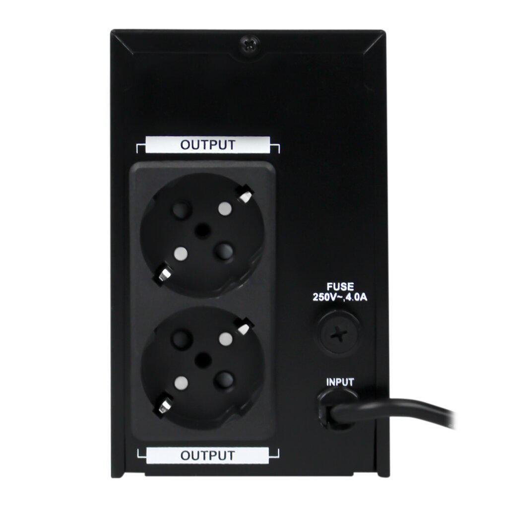 ДБЖ лінійно-інтерактивний LogicPower LP 650VA з правильною синусоїдою 390W (LP-1078) - фото 5 ДБЖ лінійно-інтерактивний LogicPower LP 650VA з правильною синусоїдою 390W (LP-1078) - фото 5