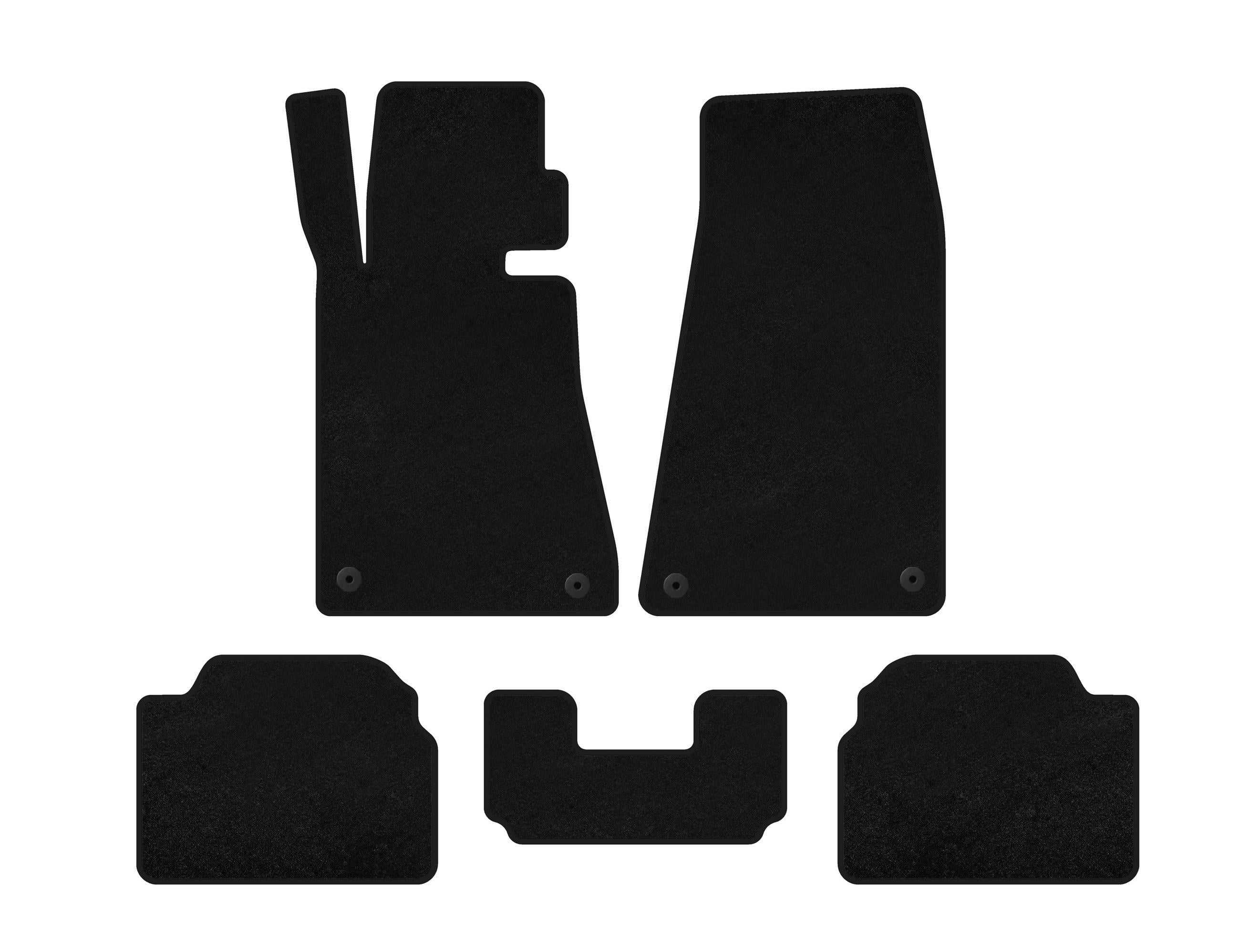 Коврики текстильные Digital Designs Classic для BMW 5 серия E-34 1988-1995 гг. ткань Черный (135733)