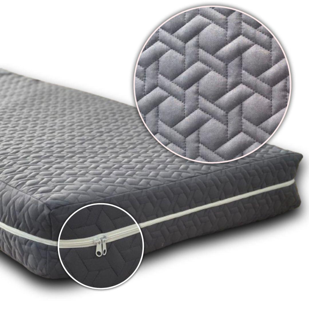 Чехол на матрас Profi стеганный 160х190 см Серый (1601902) - фото 2 Чехол на матрас Profi стеганный 160х190 см Серый (1601902) - фото 2